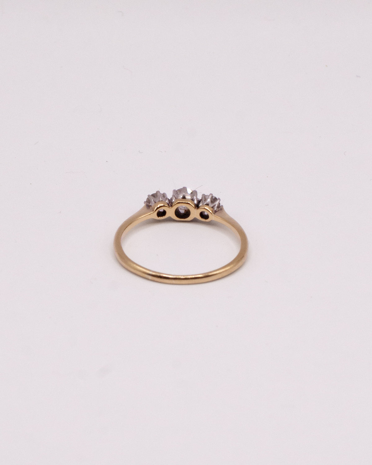 Bague 3 diamants
