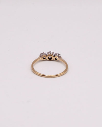 Bague 3 diamants