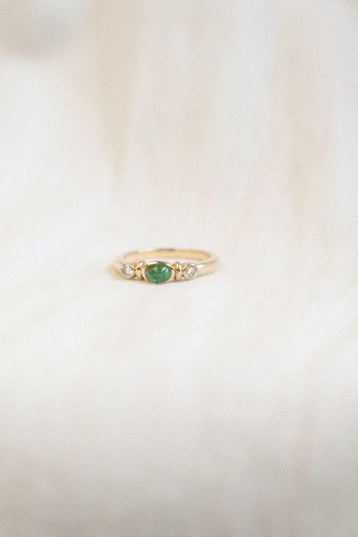 Bague Emeraude et Diamants