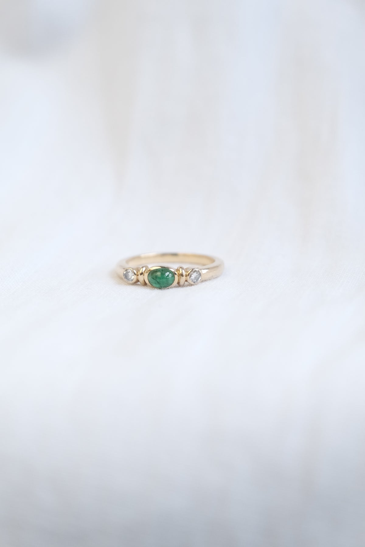 Bague Emeraude et Diamants