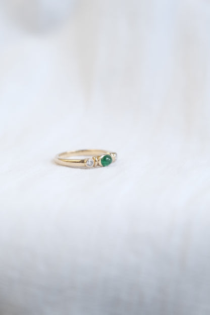 Bague Emeraude et Diamants