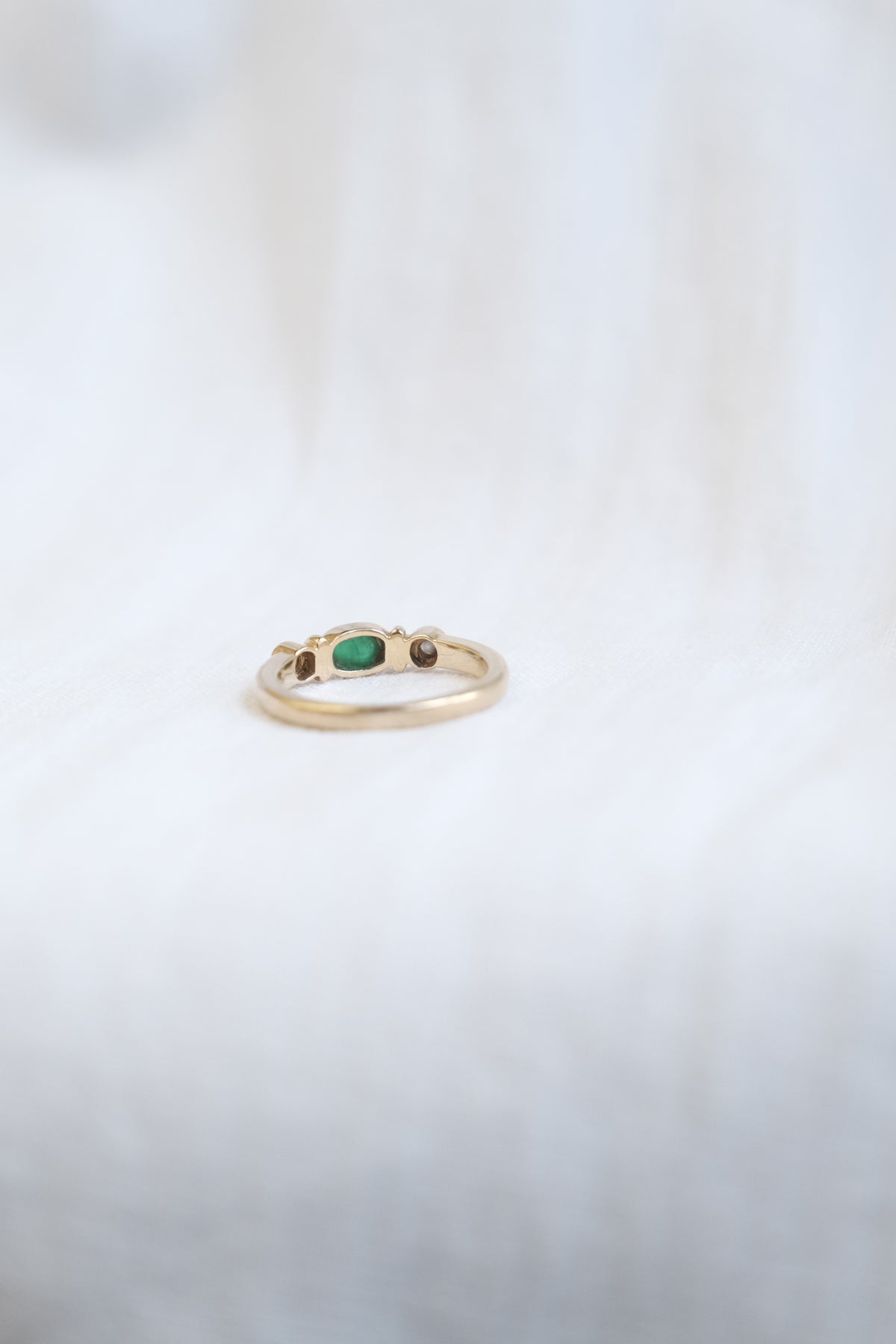 Bague Emeraude et Diamants