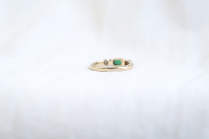 Bague Emeraude et Diamants