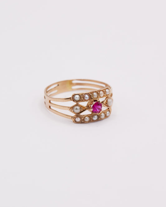 Bague Rubis