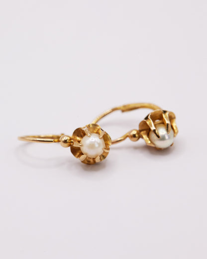 Dormeuses Perles