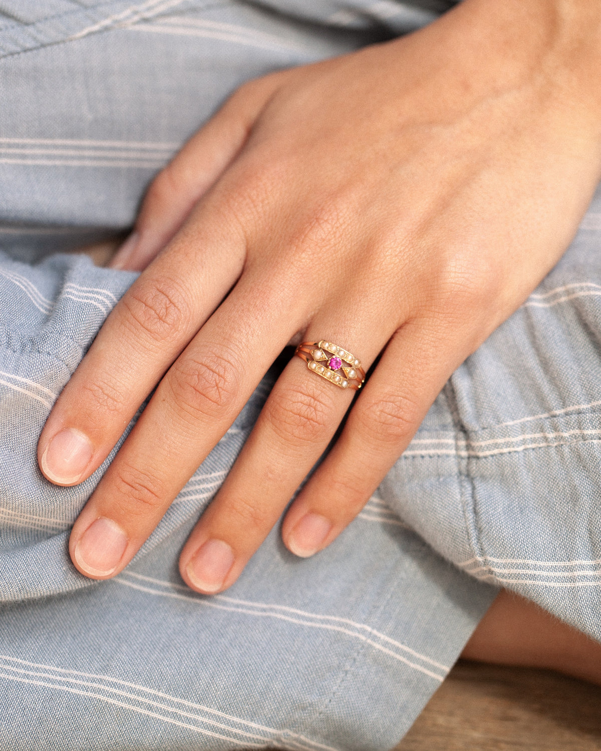 Bague Rubis