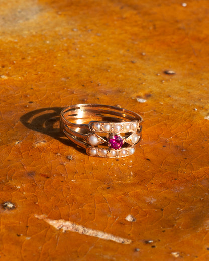 Bague Rubis