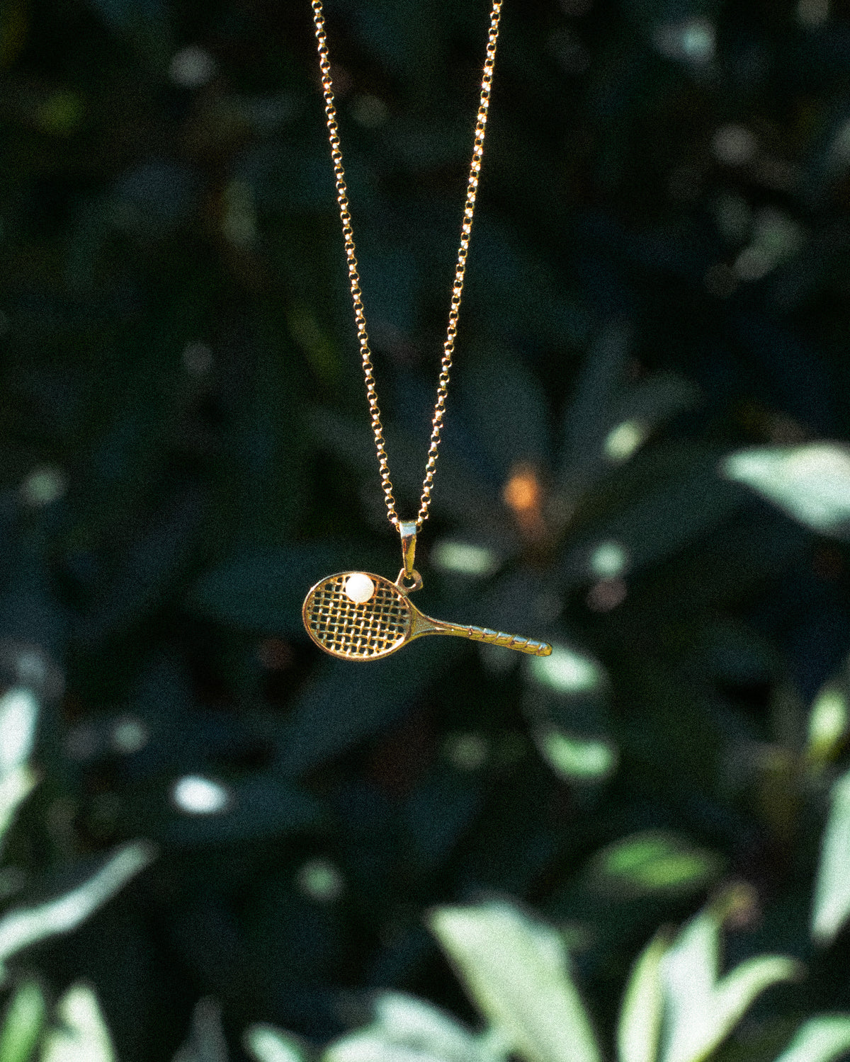 Tennis Racket Pendant
