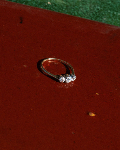 Bague 3 diamants